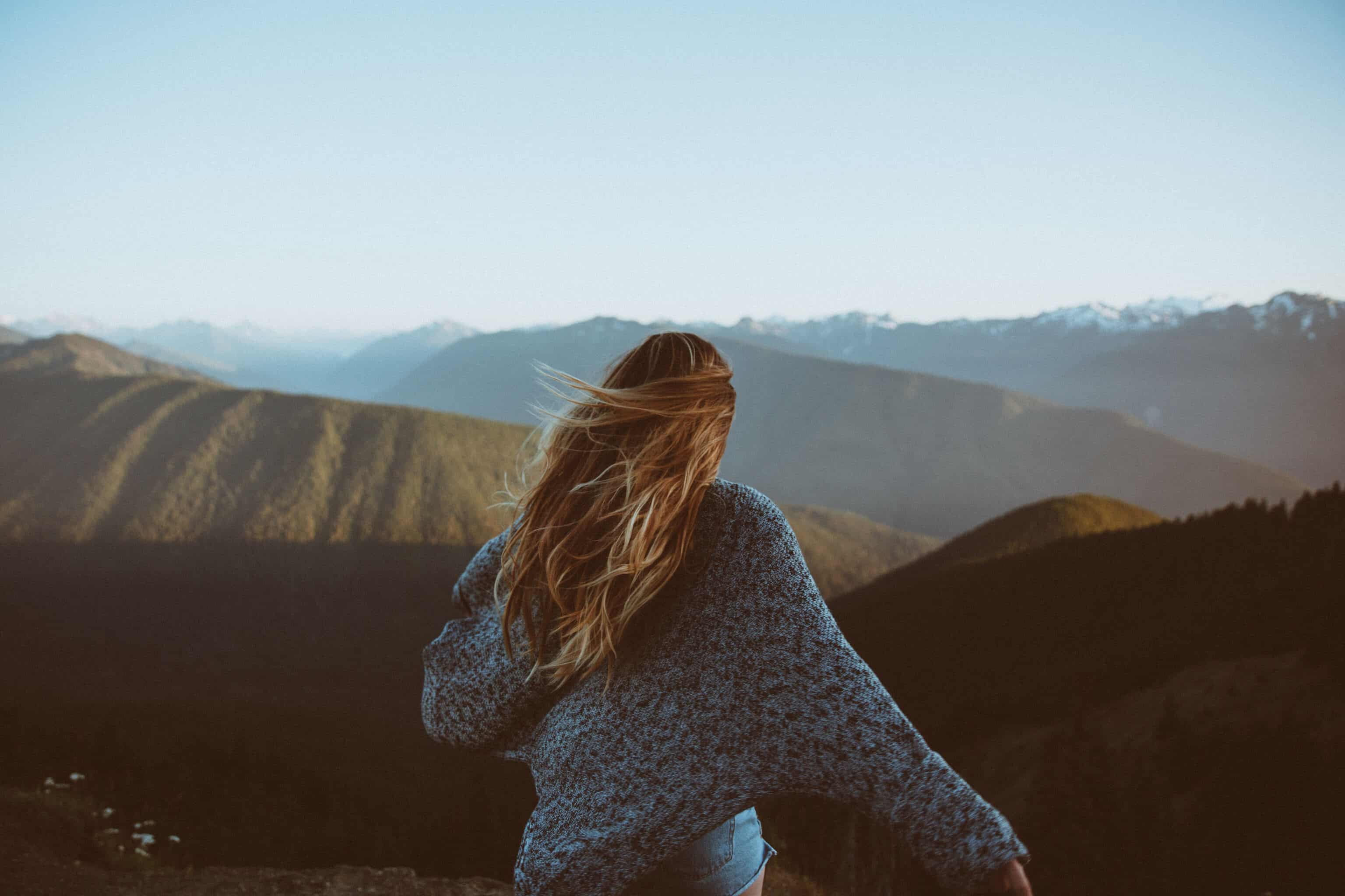 Olympic Peninsula Road Trip - Emily at Hurricane Ridge