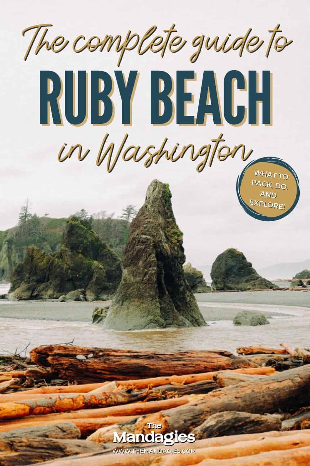 What To Do At Ruby Beach in Washington