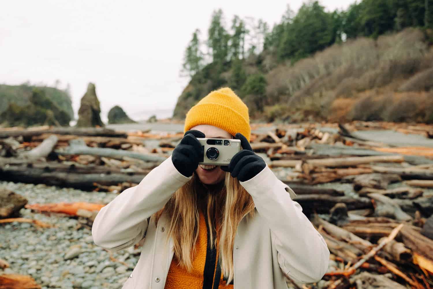 Photography Opportunities at Ruby Beach in Washington
