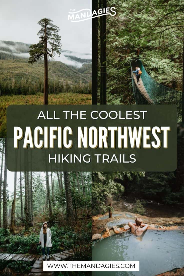 Looking for amazing hikes in the Pacific Northwest to add to your bucket list? We're sharing the best hikes in Washington, Oregon, Idaho, and Canada to fill your summer with endless adventure! Save this post for future hiking inspiration! #hiking #pacificnorthwest #PNW #washington #oregon #idaho #Mountains #Britishcolumbia #photography #hikingtrail #itinerary #Outdoors