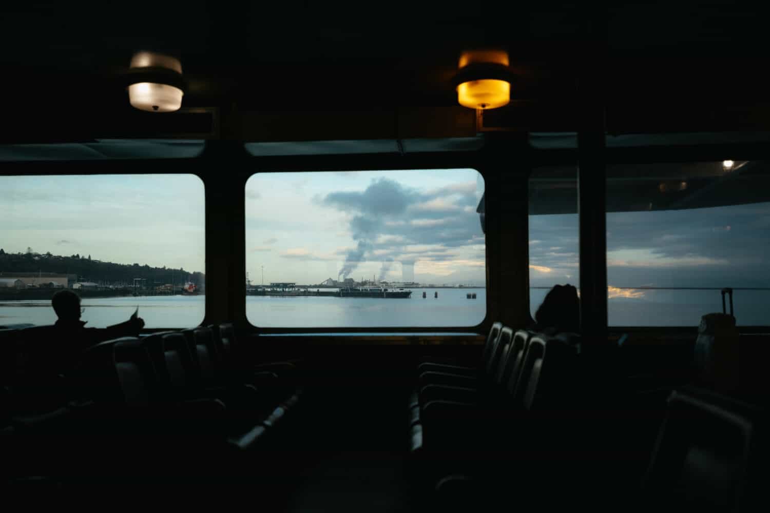 On the ferry from Port Angeles to Victoria, BC