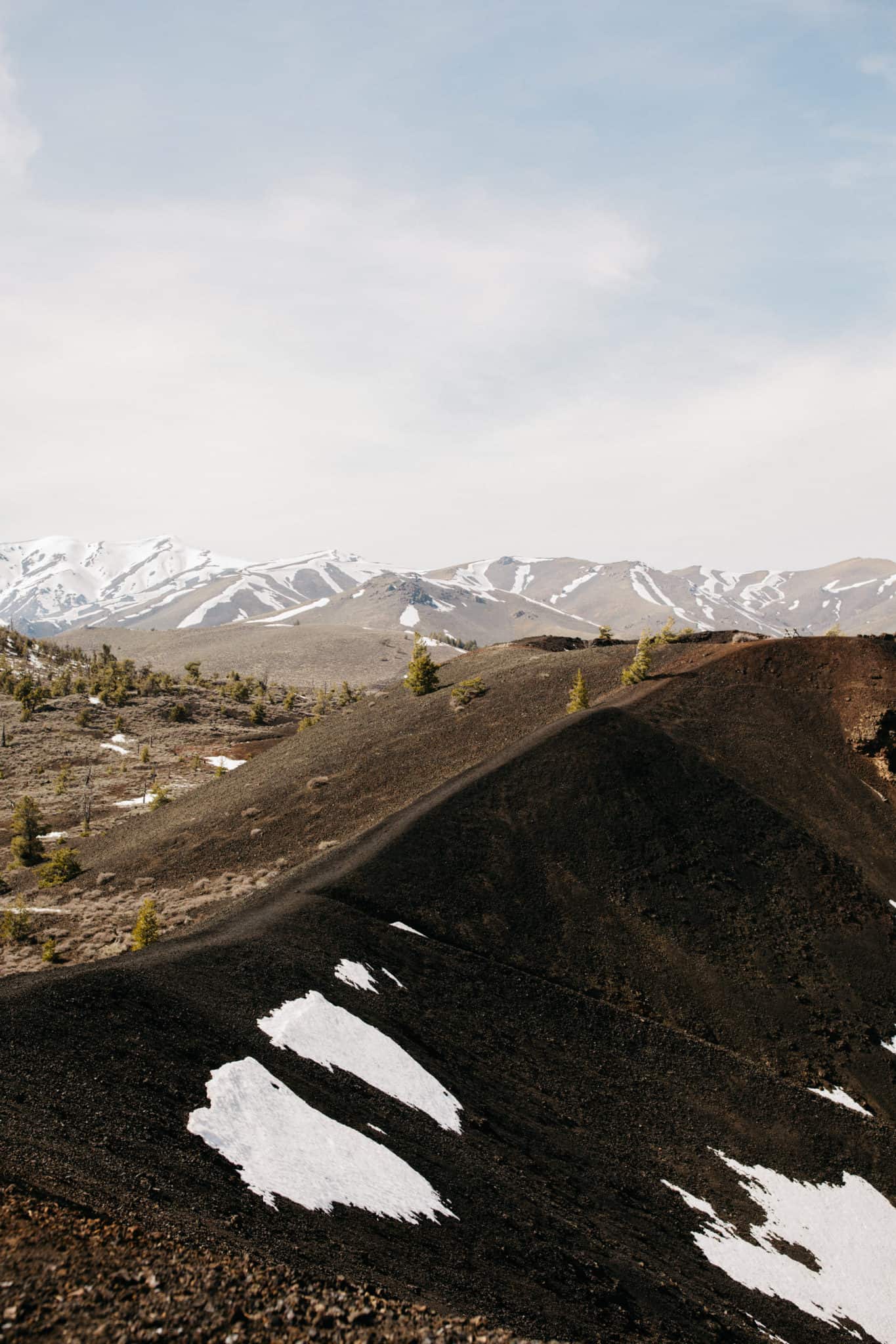 Landscape of Craters Of The Moon National Preserve