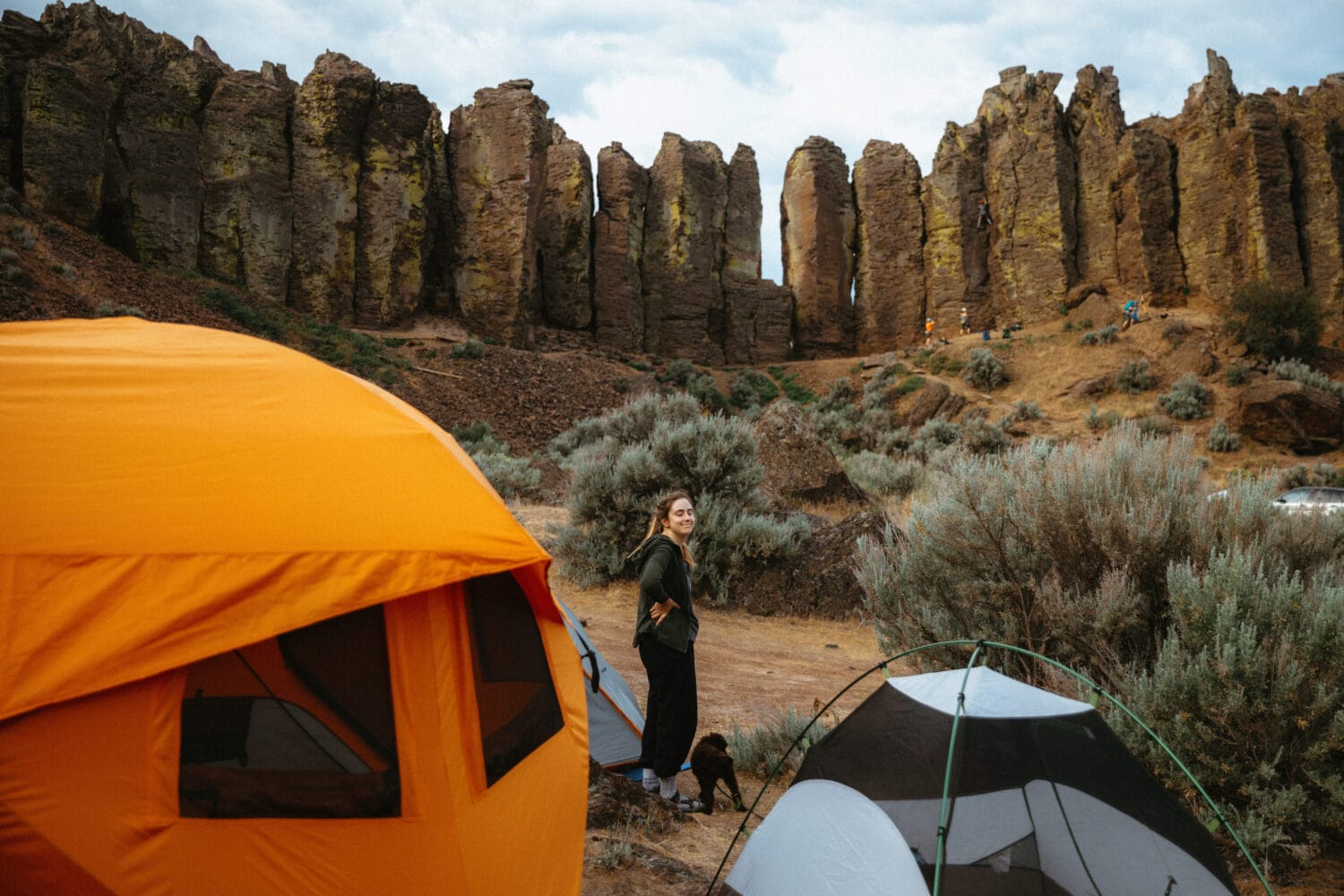 The Feathers - Frenchman Coulee - Camping in Washington