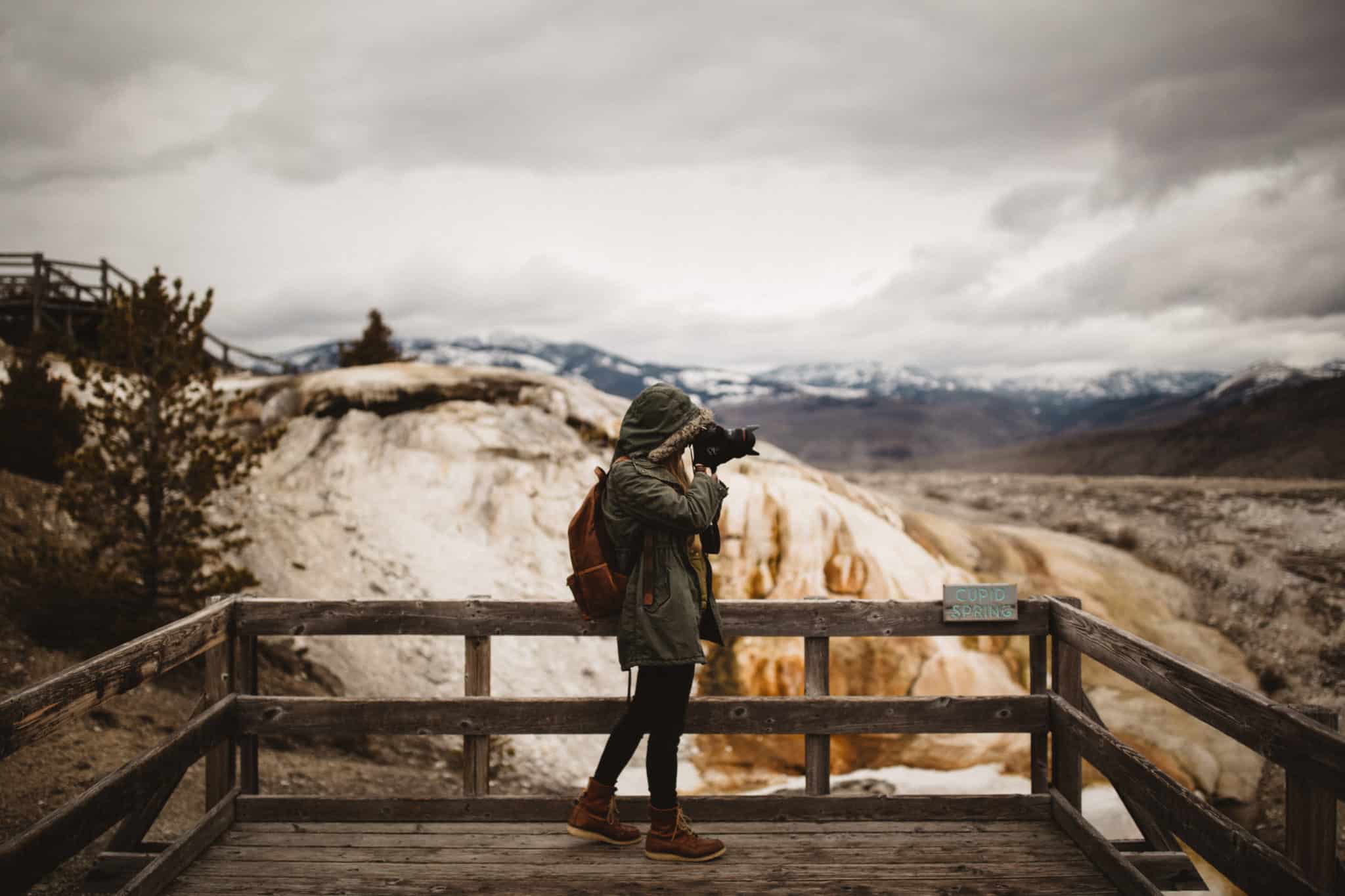 Mammoth Hot Springs (And How We Got It All To Ourselves)