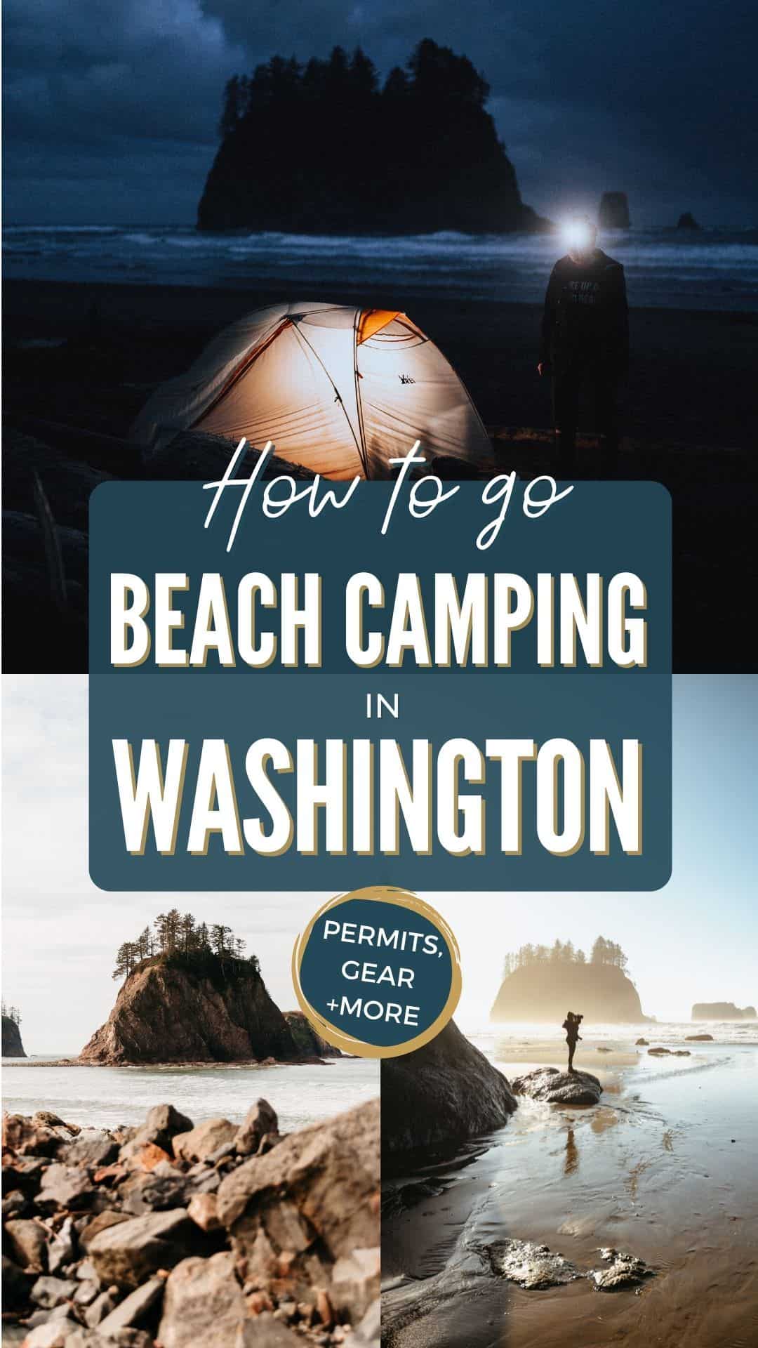 La Push beach camping Washington - TheMandagies.com