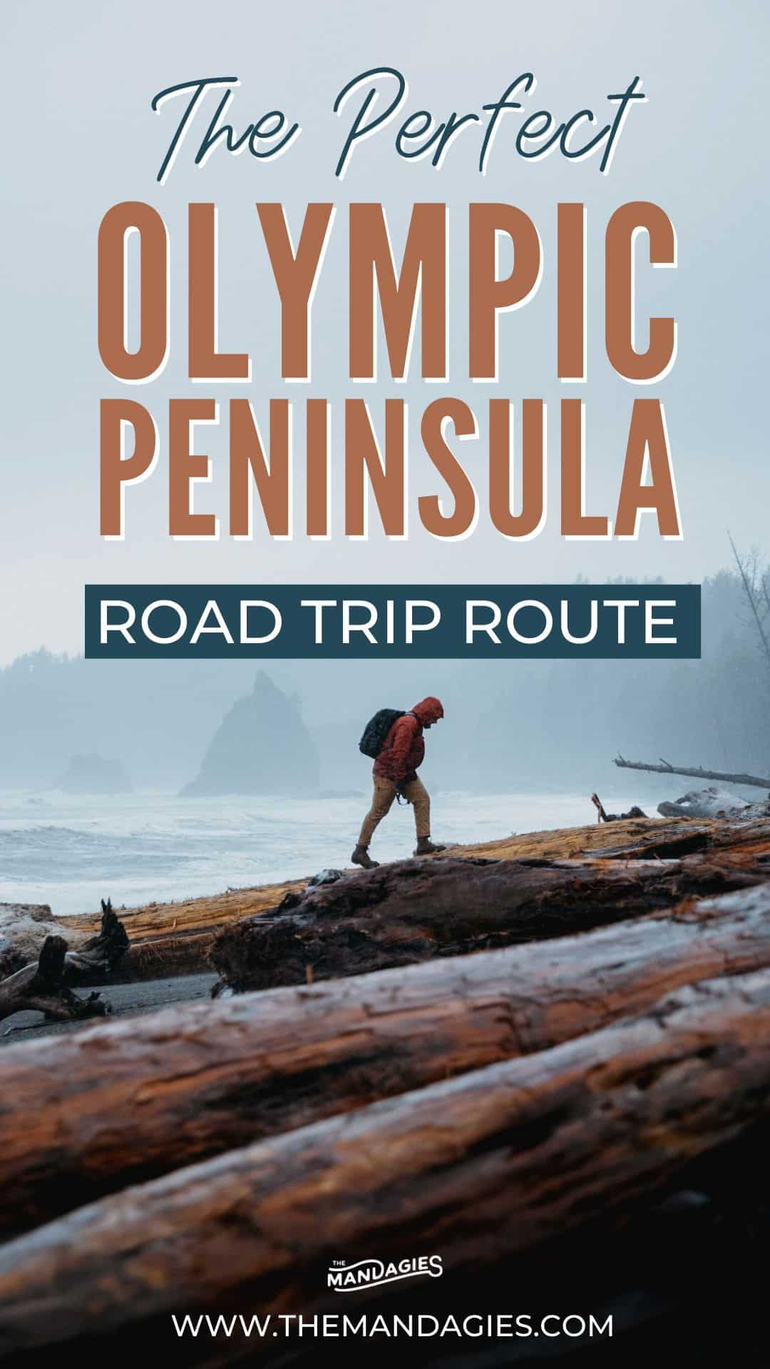 Looking for the best road trip around the Olympic National Park in Washington? Look no further! We're sharing the best Olympic Peninsula road trip route, including Cape Flattery, La Push Beach, the Hoh Rainforest, and so much more! Save this post for your next trip to Washington State! #olympicnationalpark #Washington #PNW #pacificnorthwest #hurricaneridge #hohrainforest #hiking #photography #rainforest