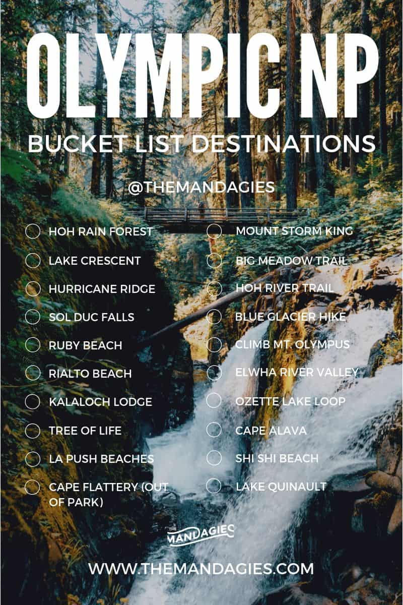 Oceans, rainforest, hot springs, hikes, and more! Because we love the Olympic National Park, we wanted to create an itinerary that lets you see everything! Read on to explore our ultimate Olympic Peninsula road trip itinerary, to give you inspiration on your Washington adventure. #olympicpeninsula #roadtrip #PNW #washington #weekend #pacificnorthwest #coast #rainforest #hike #kayak #camping #beach