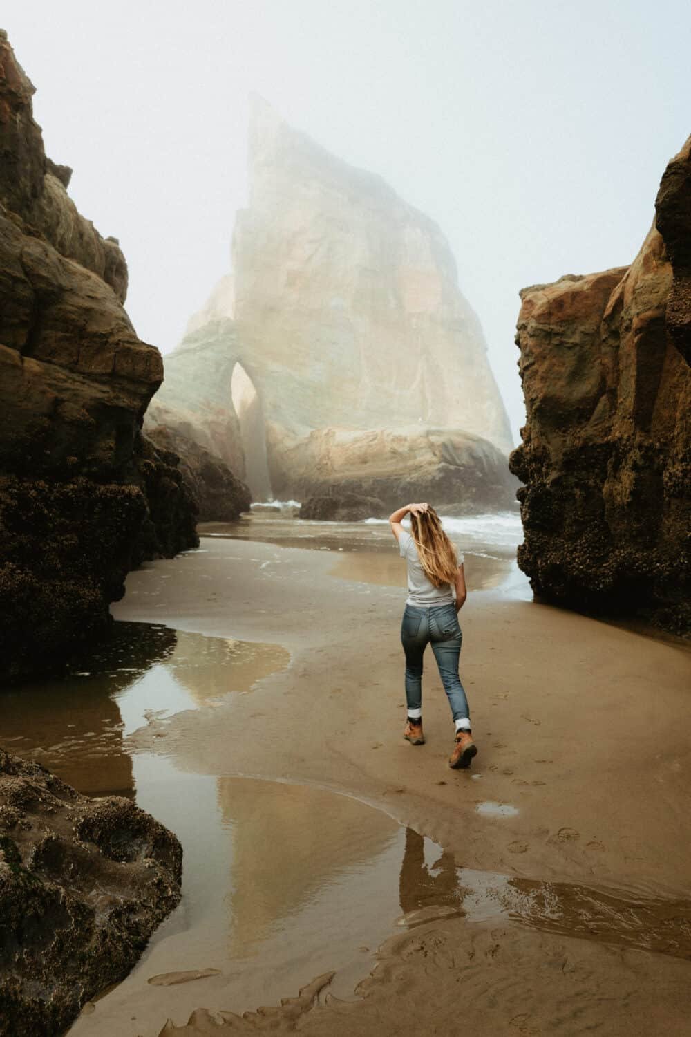 Arched Rocks at Cape Kiwanda State Natural Area