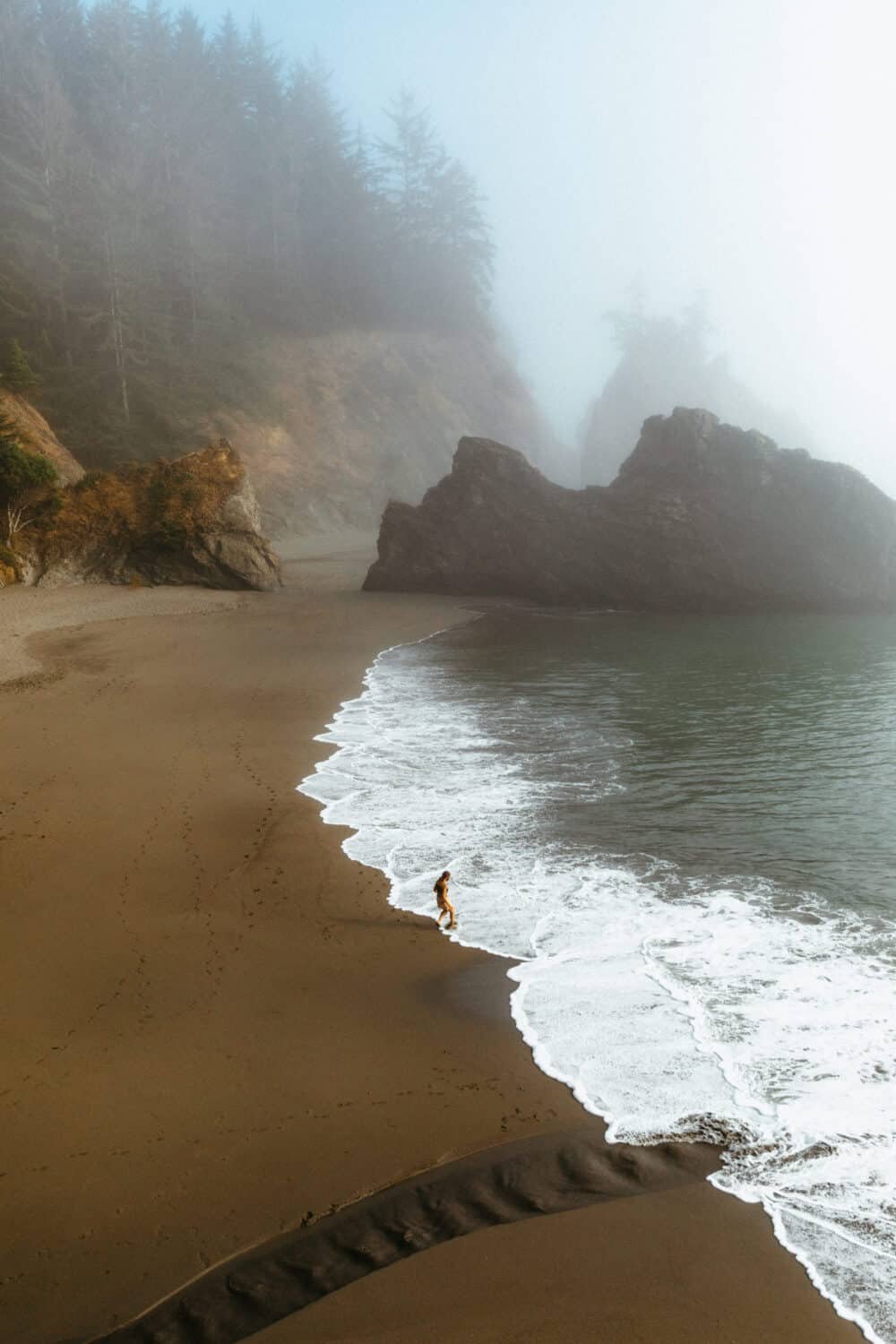 Secret Beach in Samuel H Boardman Scenic Corridor