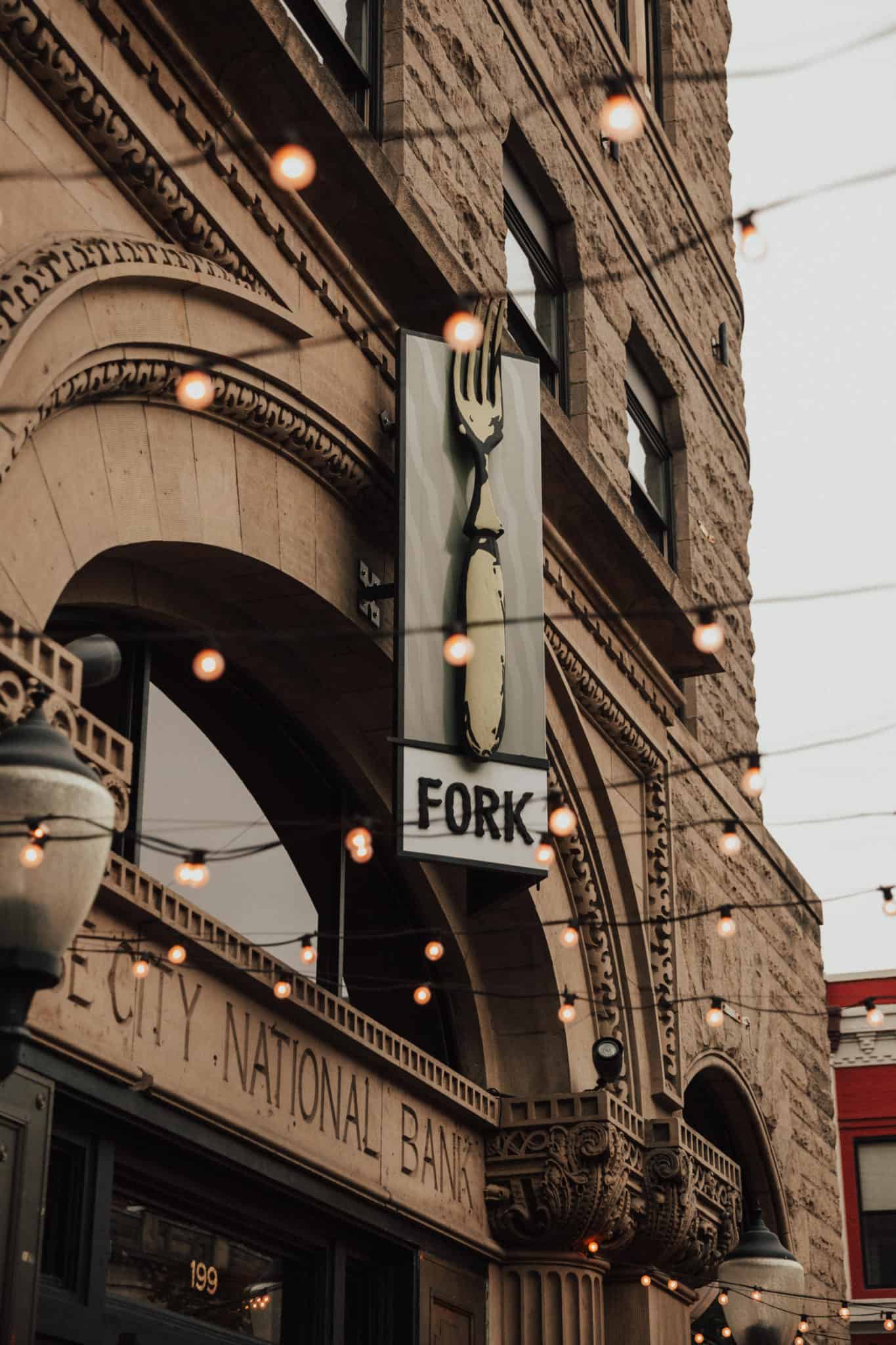 Fork Restaurant Exterior View, Boise, Idaho