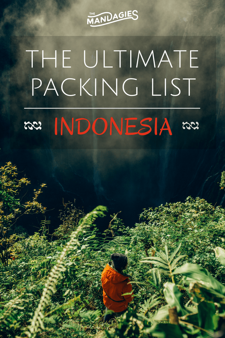 indonesia travel checklist