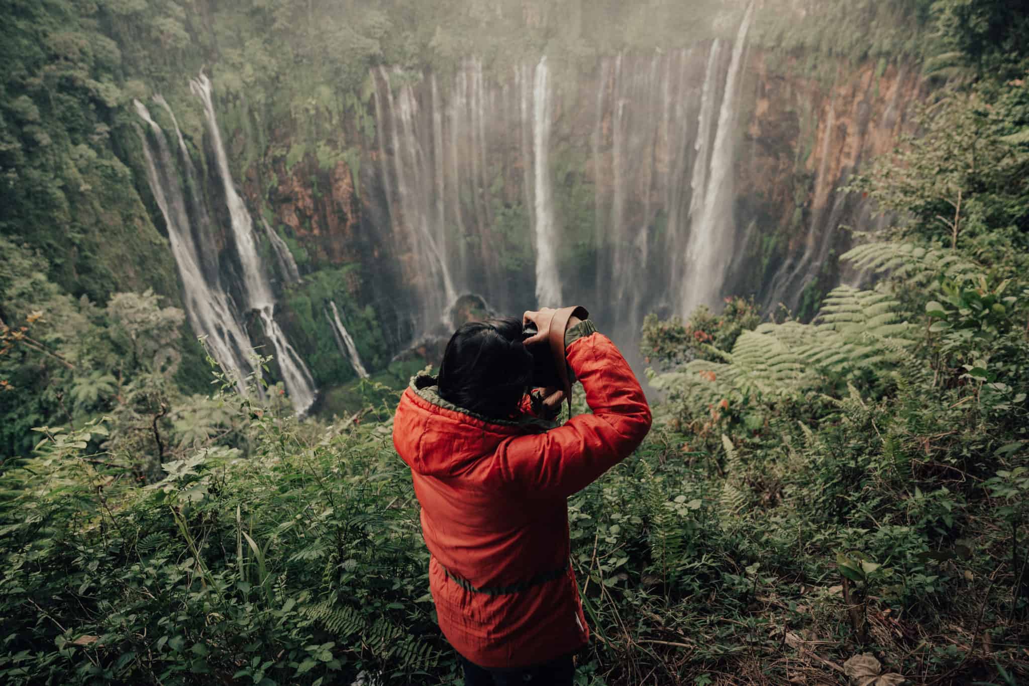 Zahirii at Tumpak Sewu, East Java Indonesia