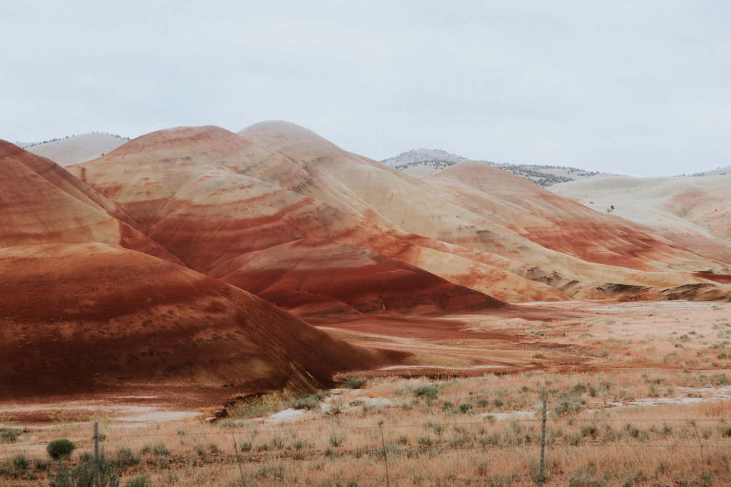 Painted Hills in Eastern Oregon