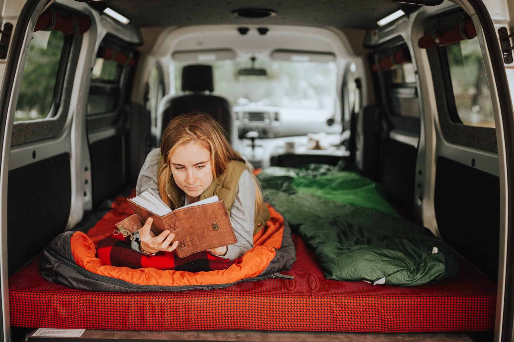 road trip sleep in car