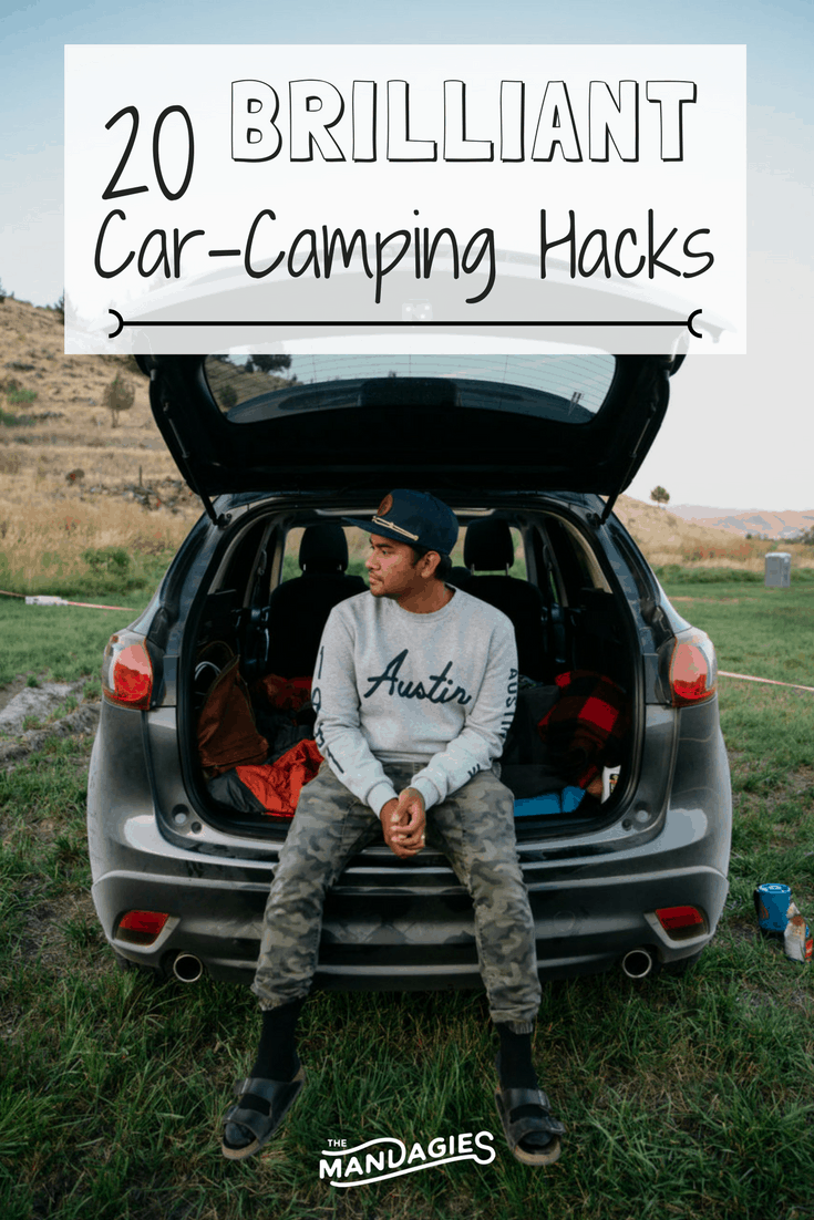 20 Brilliant Car Camping Hacks For Your Best Trip Yet - The Mandagies