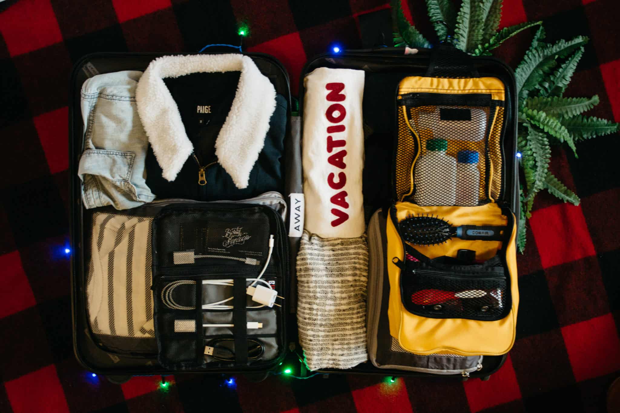 Need to pack a suitcase fast? In this post, we're giving you tips on planning ahead and sharing the tools we use to get it done so we can focus on better things..like netflix. :) How To Pack A Suitcase - TheMandagies.com