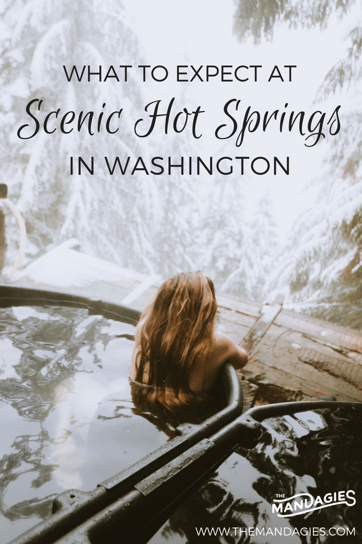 Hike into the woods and discover the ultimate winter getaway! Look no further that this dense-forest scenic hot springs in the cascade mountains of Washington! Read on to find out how to get here and get relaxing right away! TheMandagies.com