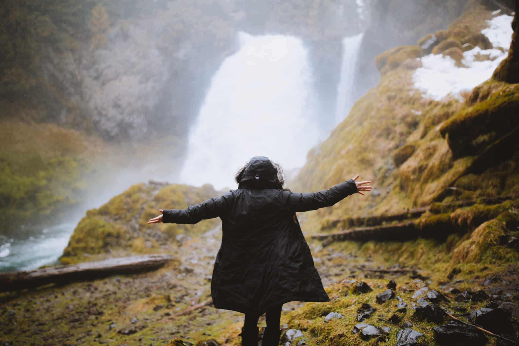 Waterfalls in Oregon - Sahalie Falls 
