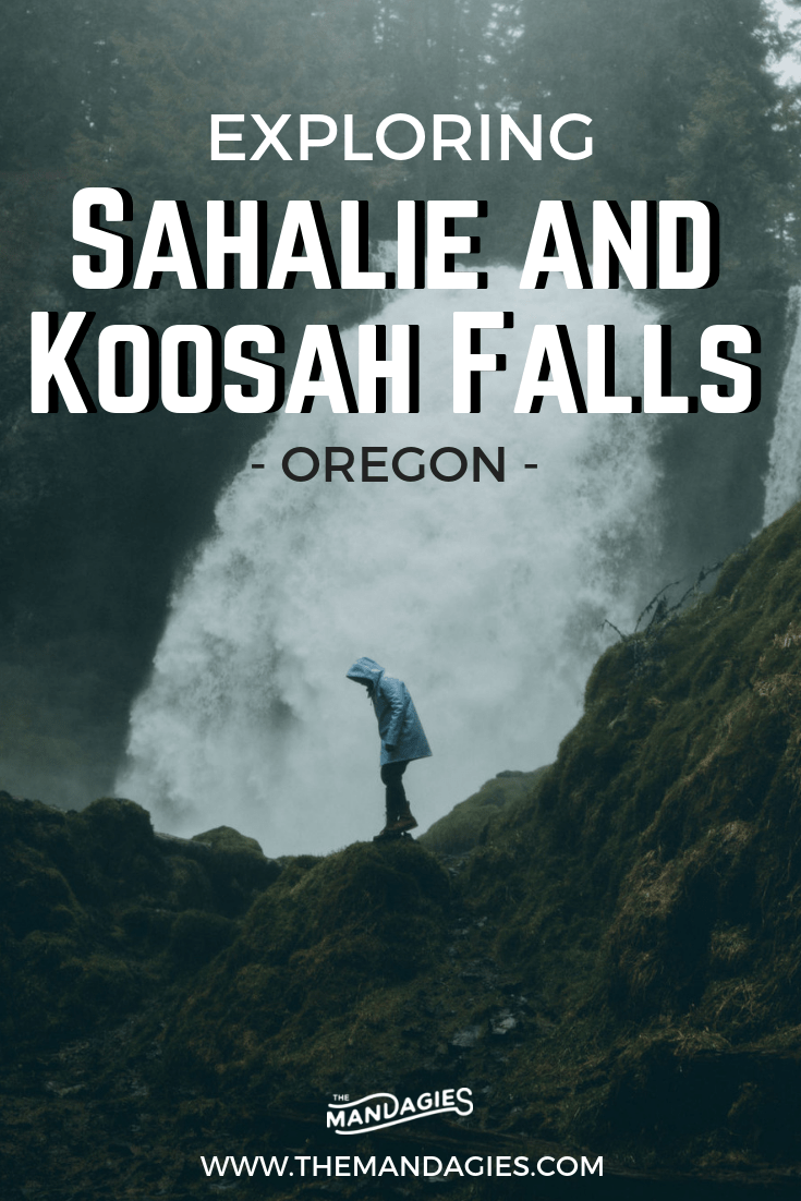 Can't get enough of Oregon waterfalls? We're sharing two of our favorites, located in the Cascade Mountains in the Pacific Northwest. Read all about Sahalie Falls and Koosah Falls here for your next adventure! #oregon #waterfalls #hike #moutains #PNW #PacificNorthwest