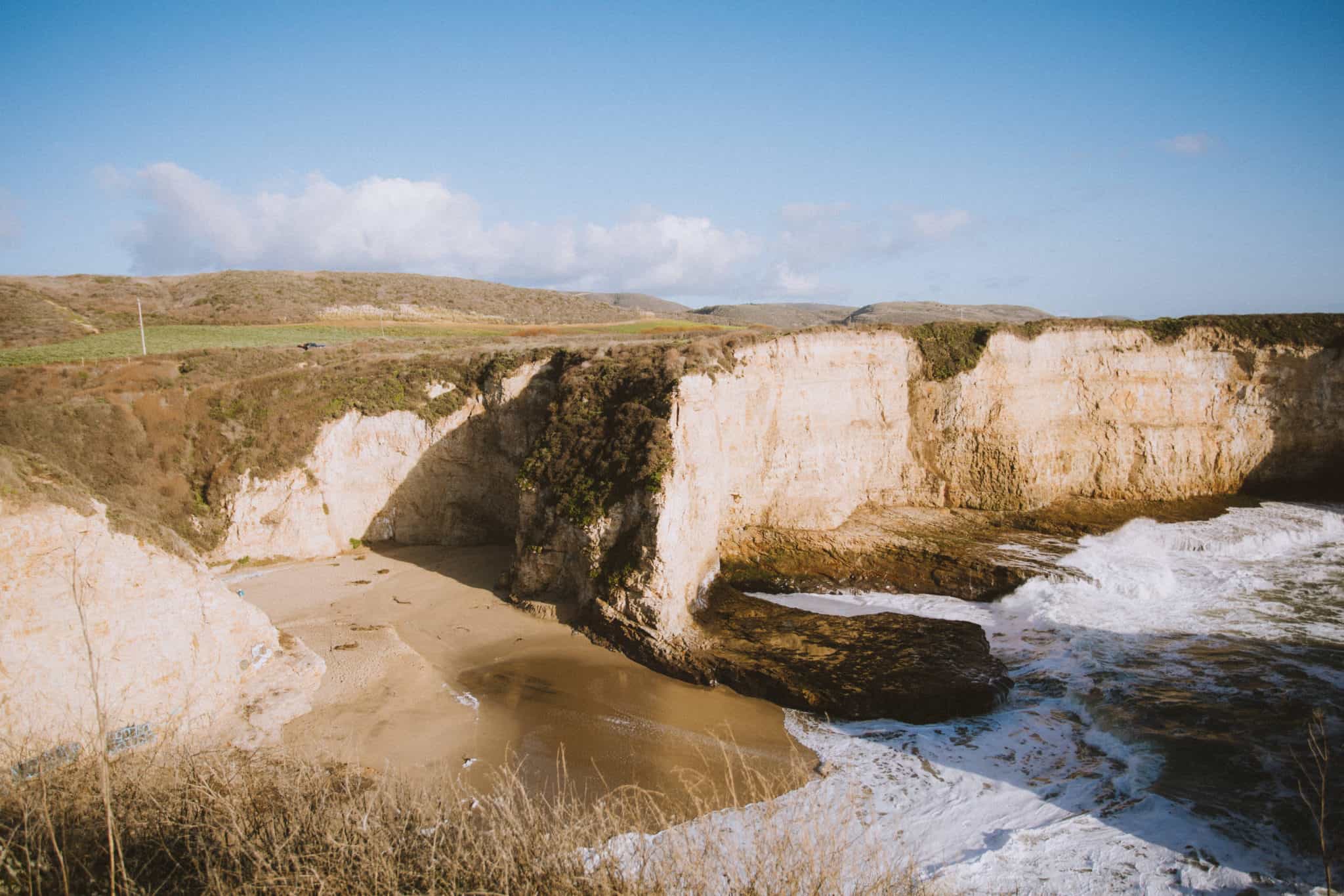 Coastal Cliffs Shark Fin Cove California