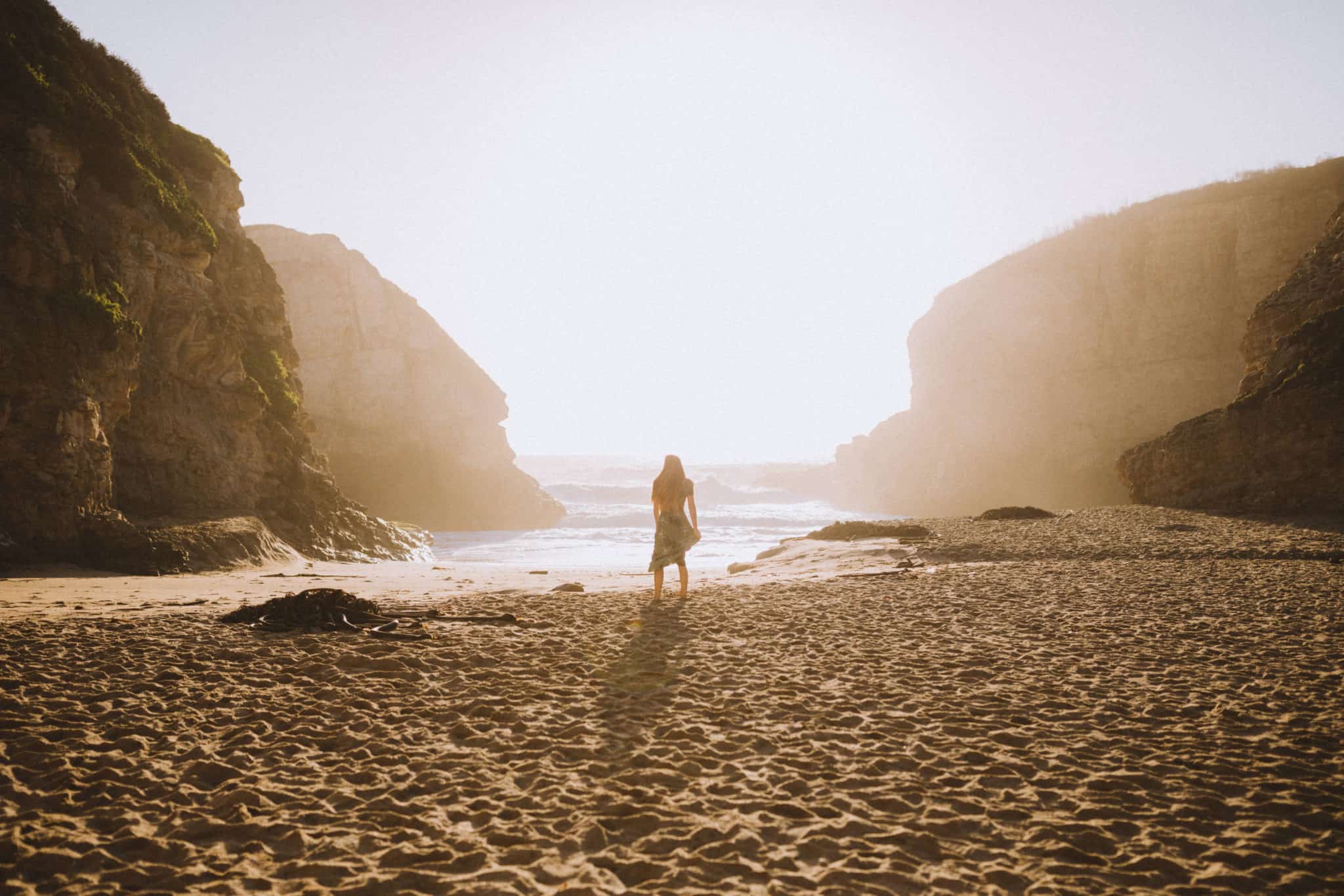 Emily at Shark Fin Cove California