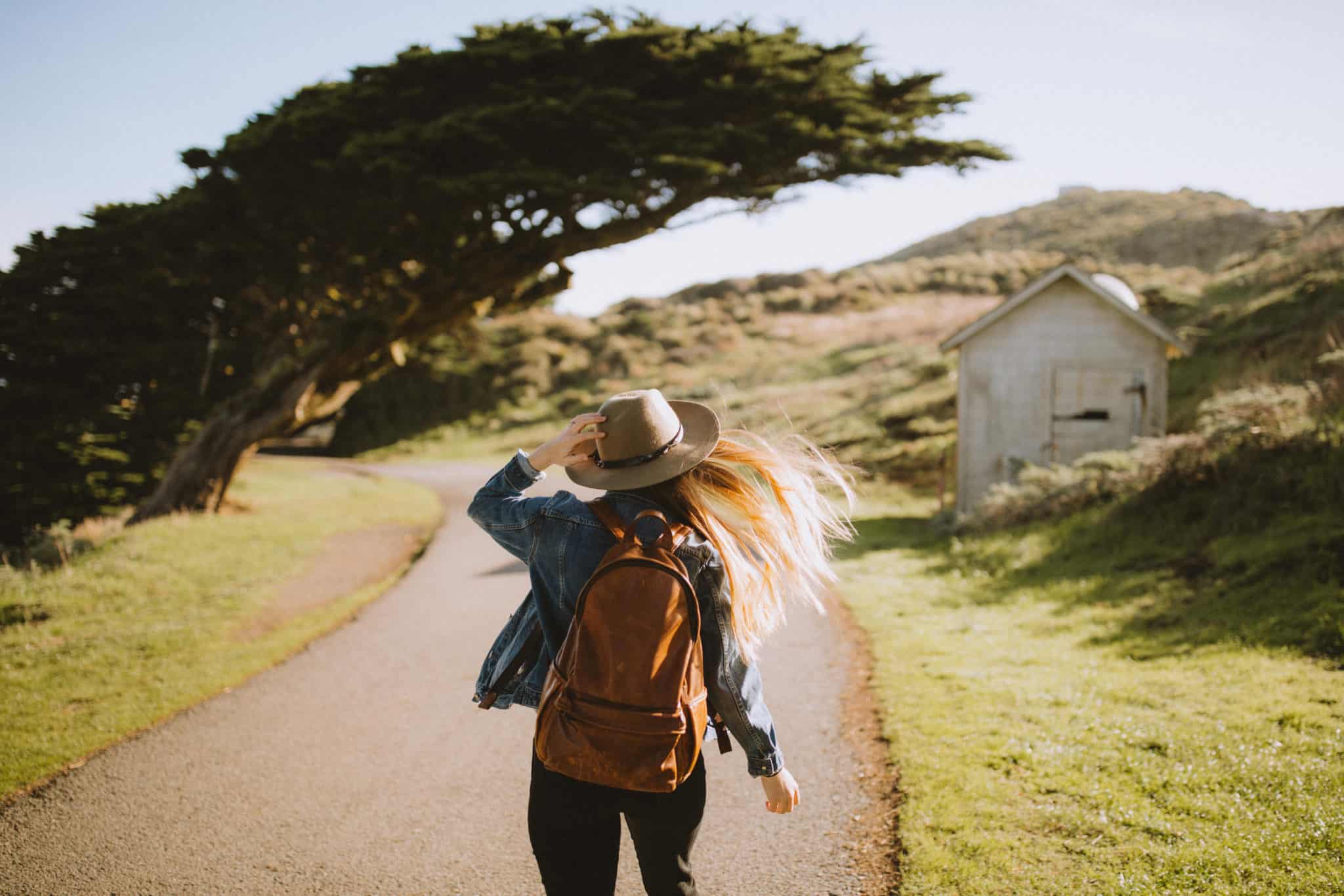 Emily with the Clifton ONA Bag - Packing List For San Francisco Post