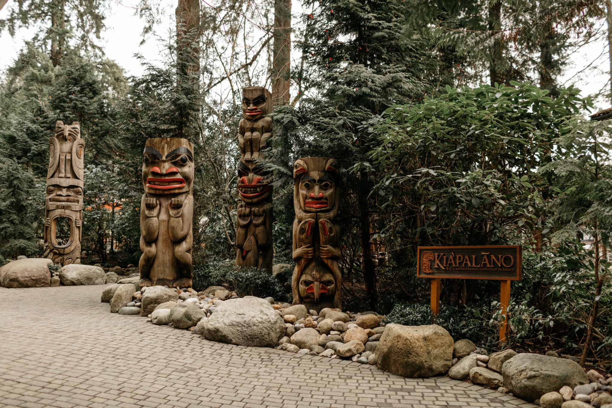 Capilano Suspension Bridge Park Total Poles