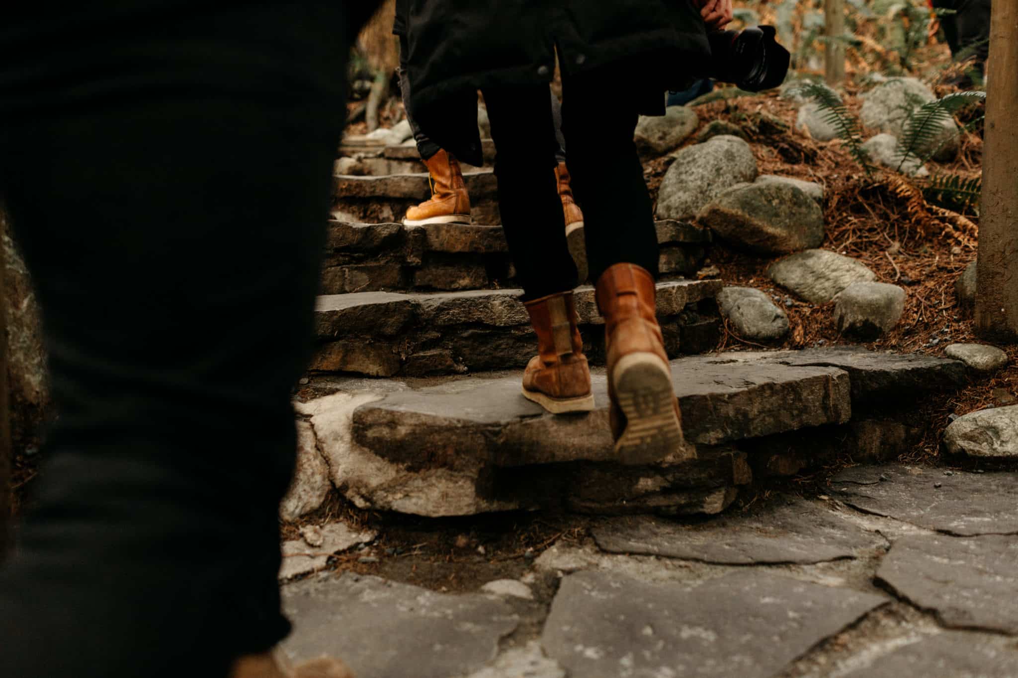 Stairs at Capilano Suspension Bridge Park