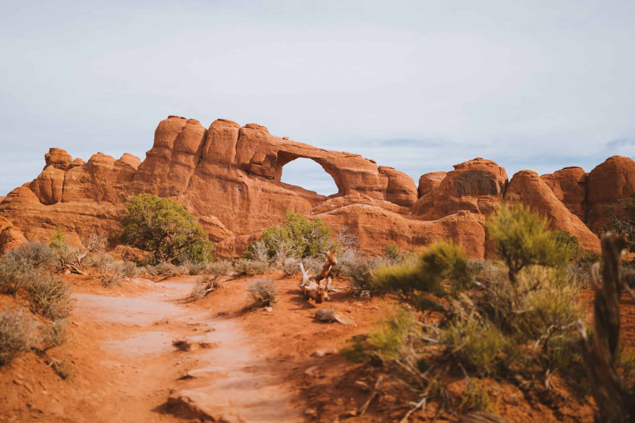 Skyline Arch - 10 Amazing Hikes in Arches National Park