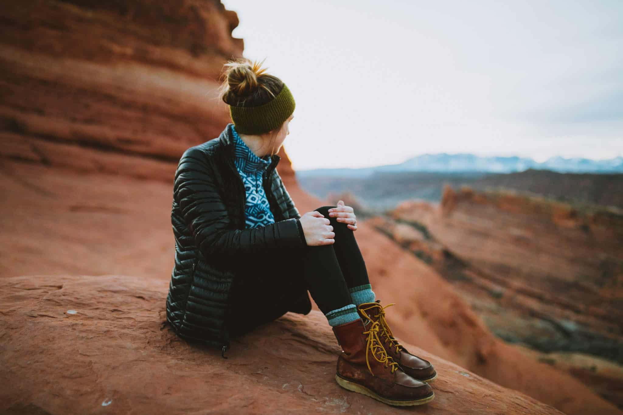 Delicate Arch Hike during sunrise