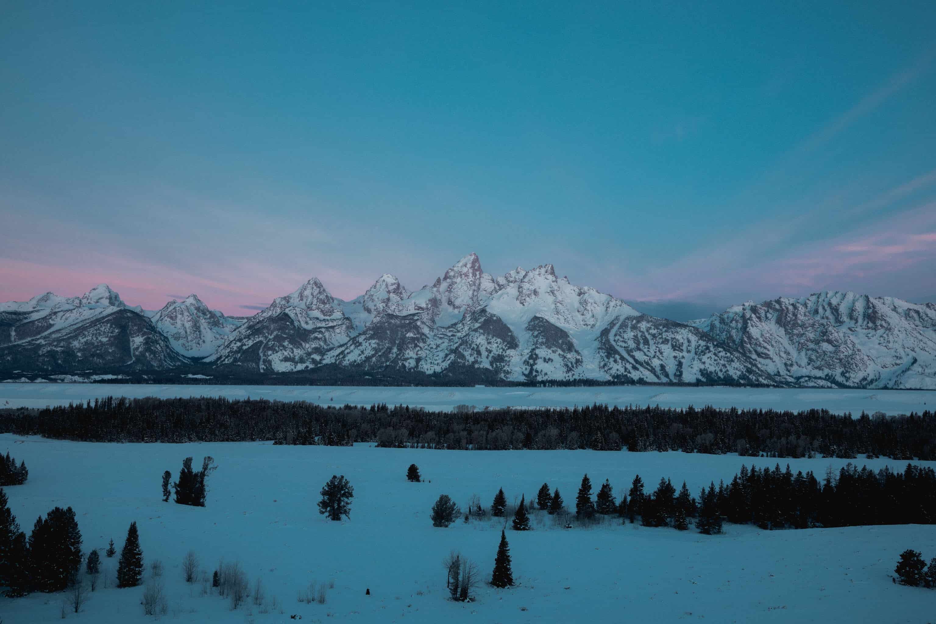 Sunrise at Grand Teton National Park - TheMandagies.com