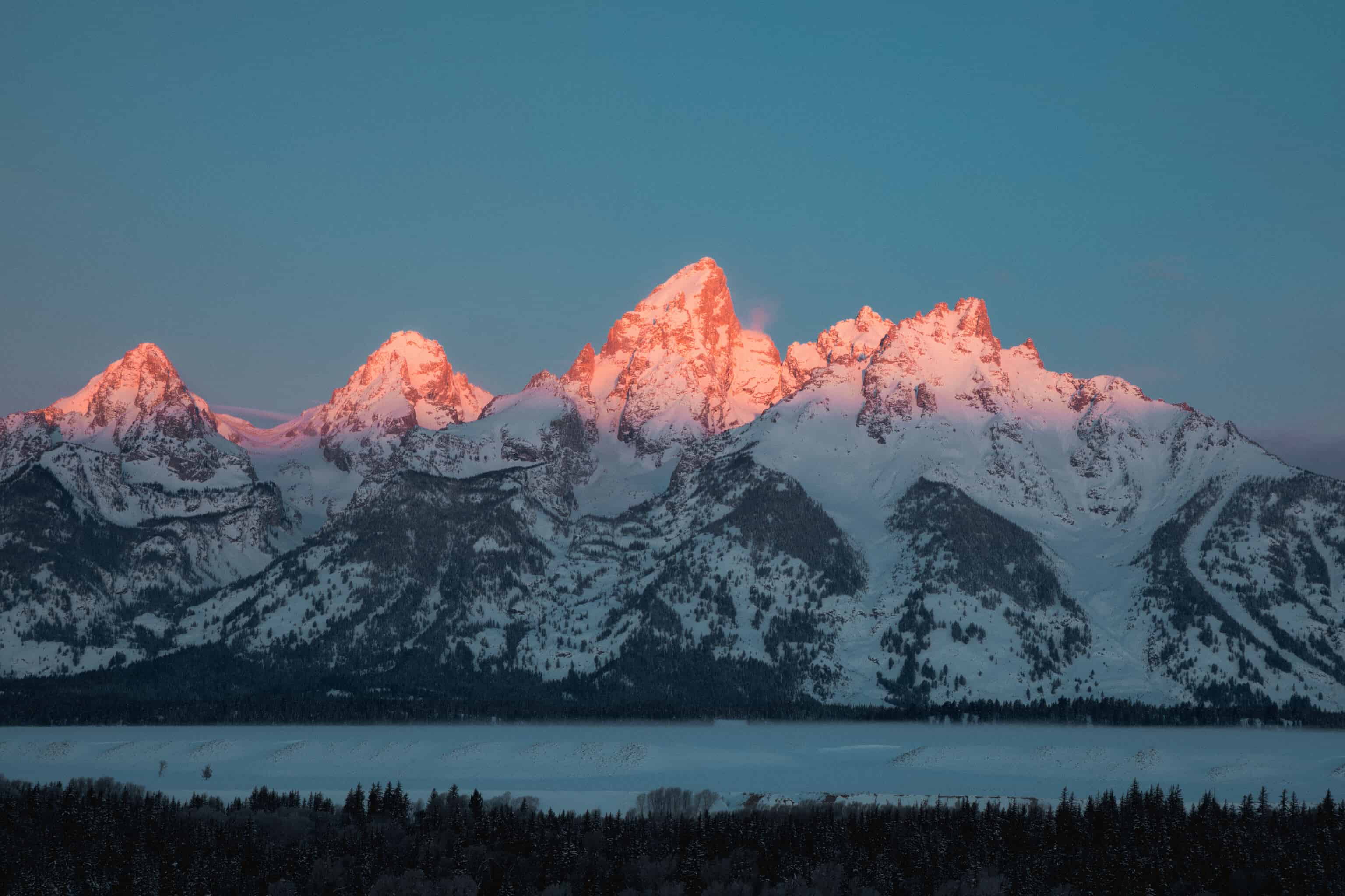 Sunrise at Grand Teton National Park - TheMandagies.com