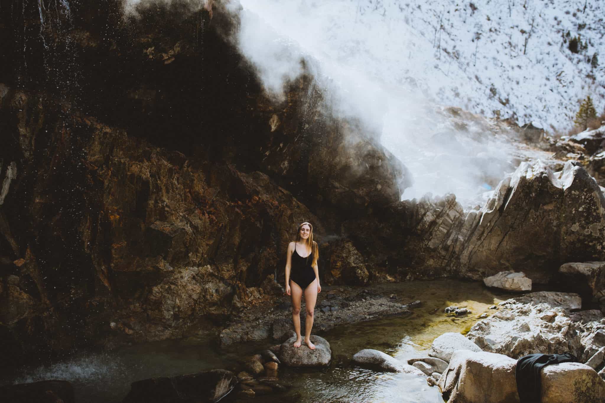 Emily at Kirkham Hot Springs - The Mandagies