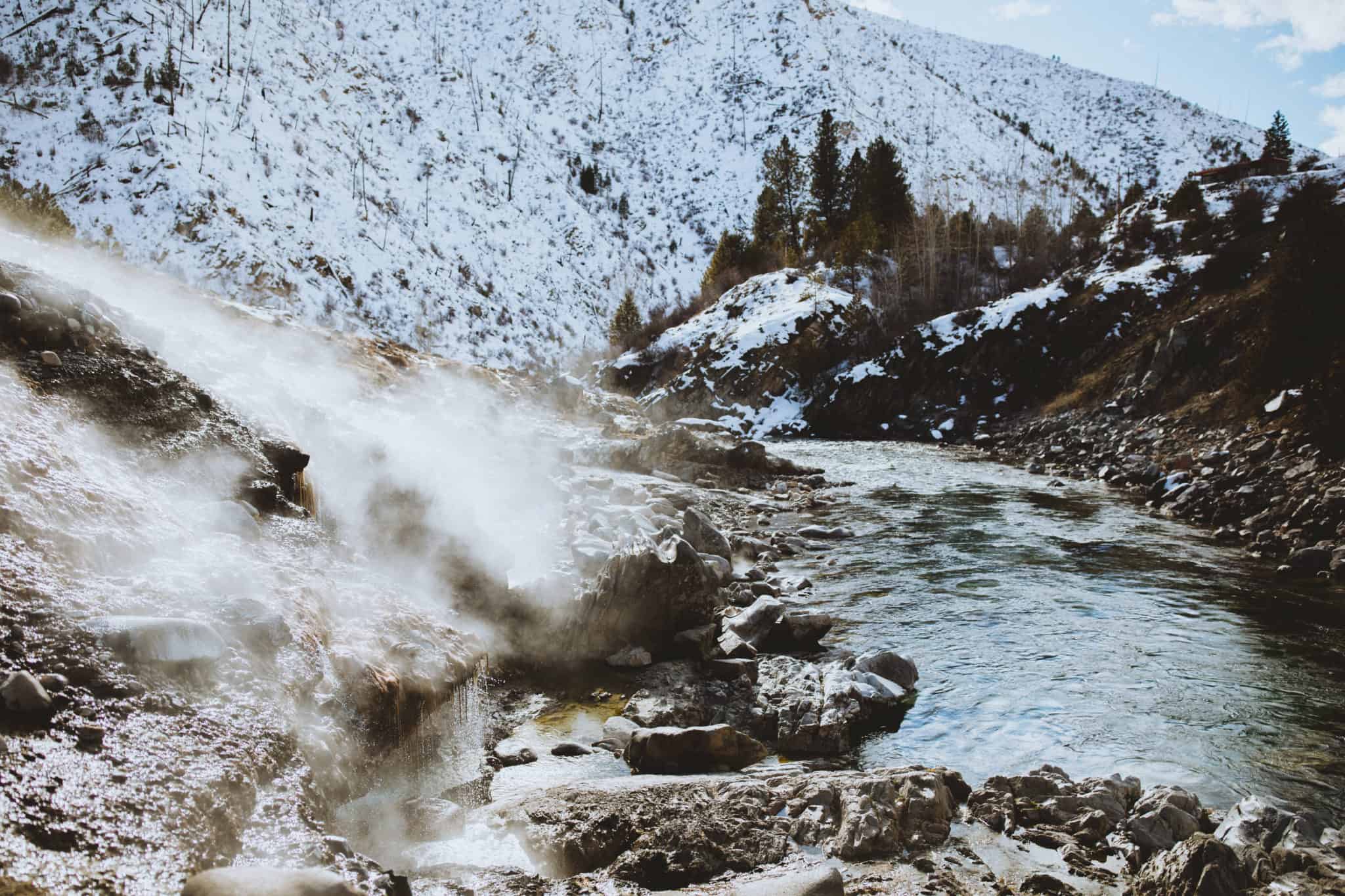 View of Kirkham Hot Springs - The Mandagies