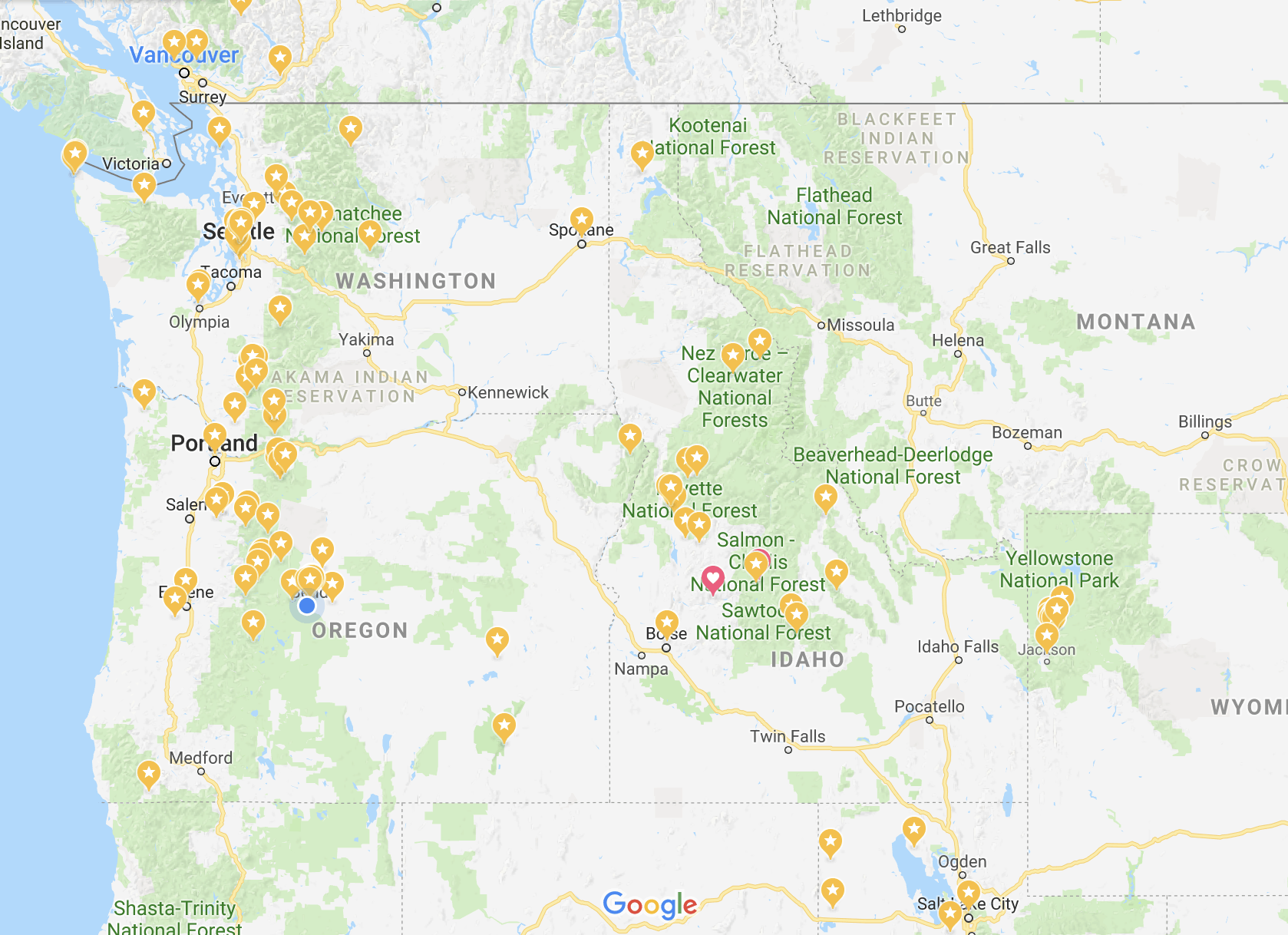 App To Map Out A Road Trip 