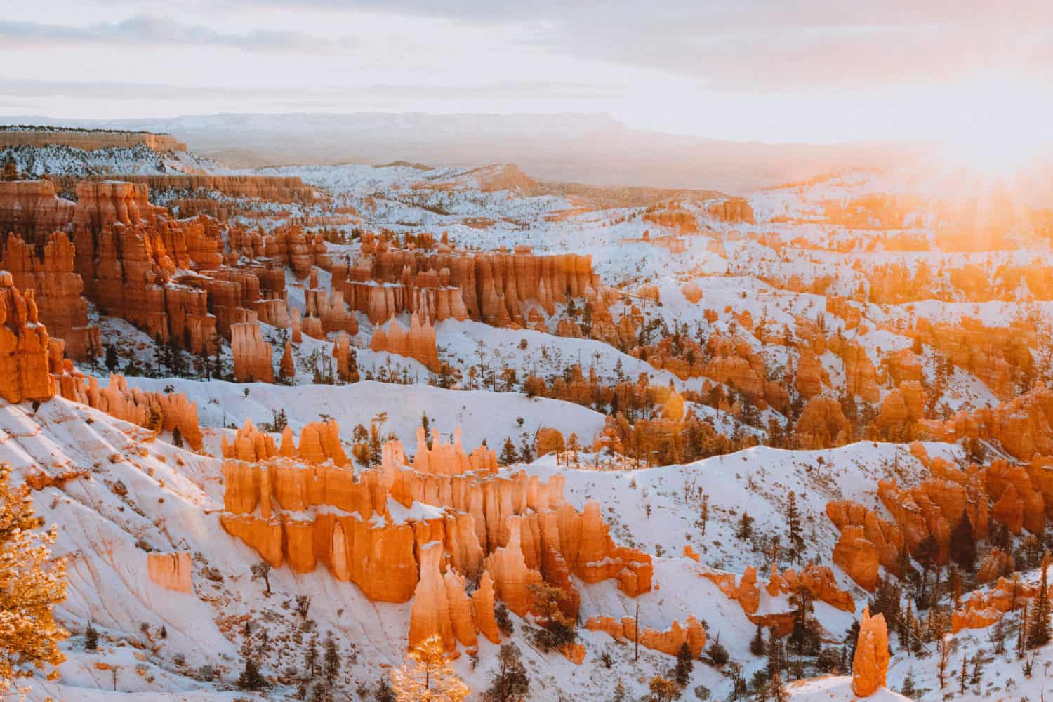 Bryce Canyon During Sunrise - Southwest Road Trip Destination -TheMandagies.com