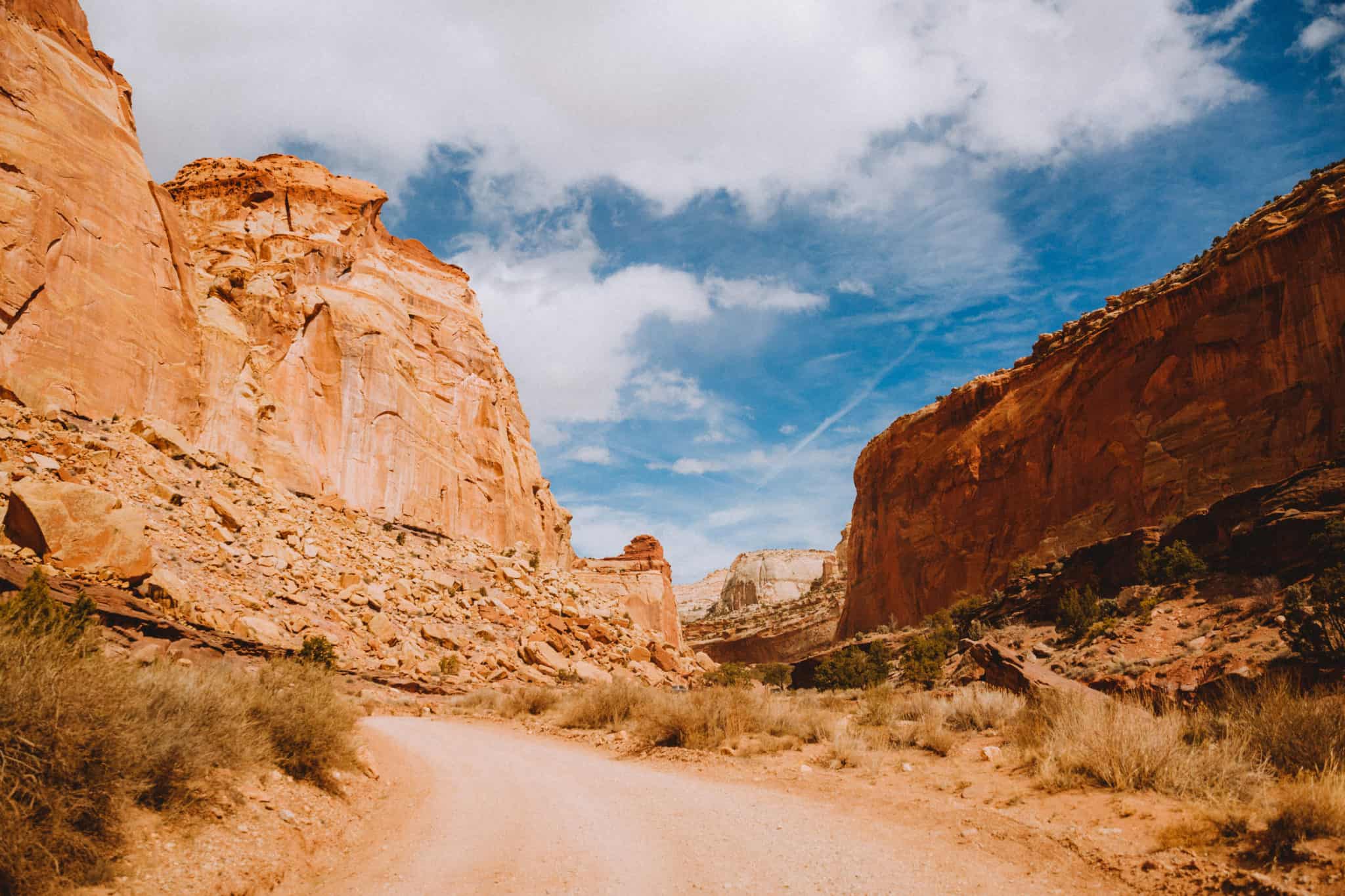 Capitol Reef National Park - Grand Wash Hike