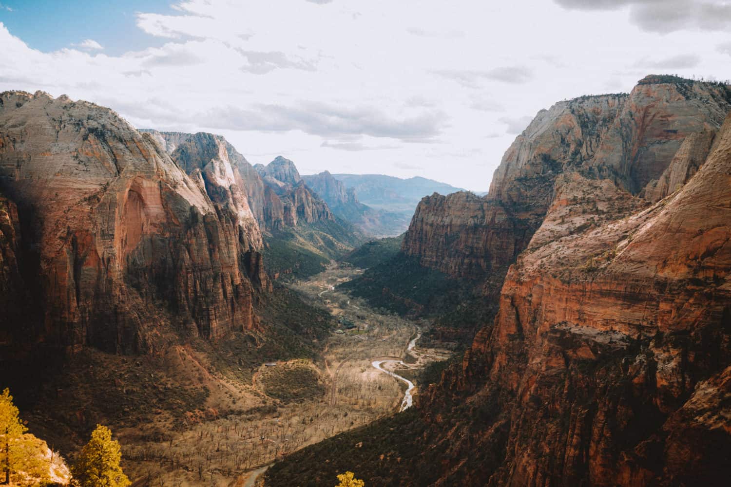 View of Zion National Park - Southwest Road Trip Destination -TheMandagies.com