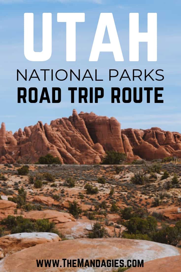 Ready to explore all 5 Utah National Parks? We're sharing the perfect road trip route, stops along the way, camping, hiking, and photography tips along the way! #utah #archesNP #canyonlands #zion #capitolreef #brycecanyon #roadtrip #utah