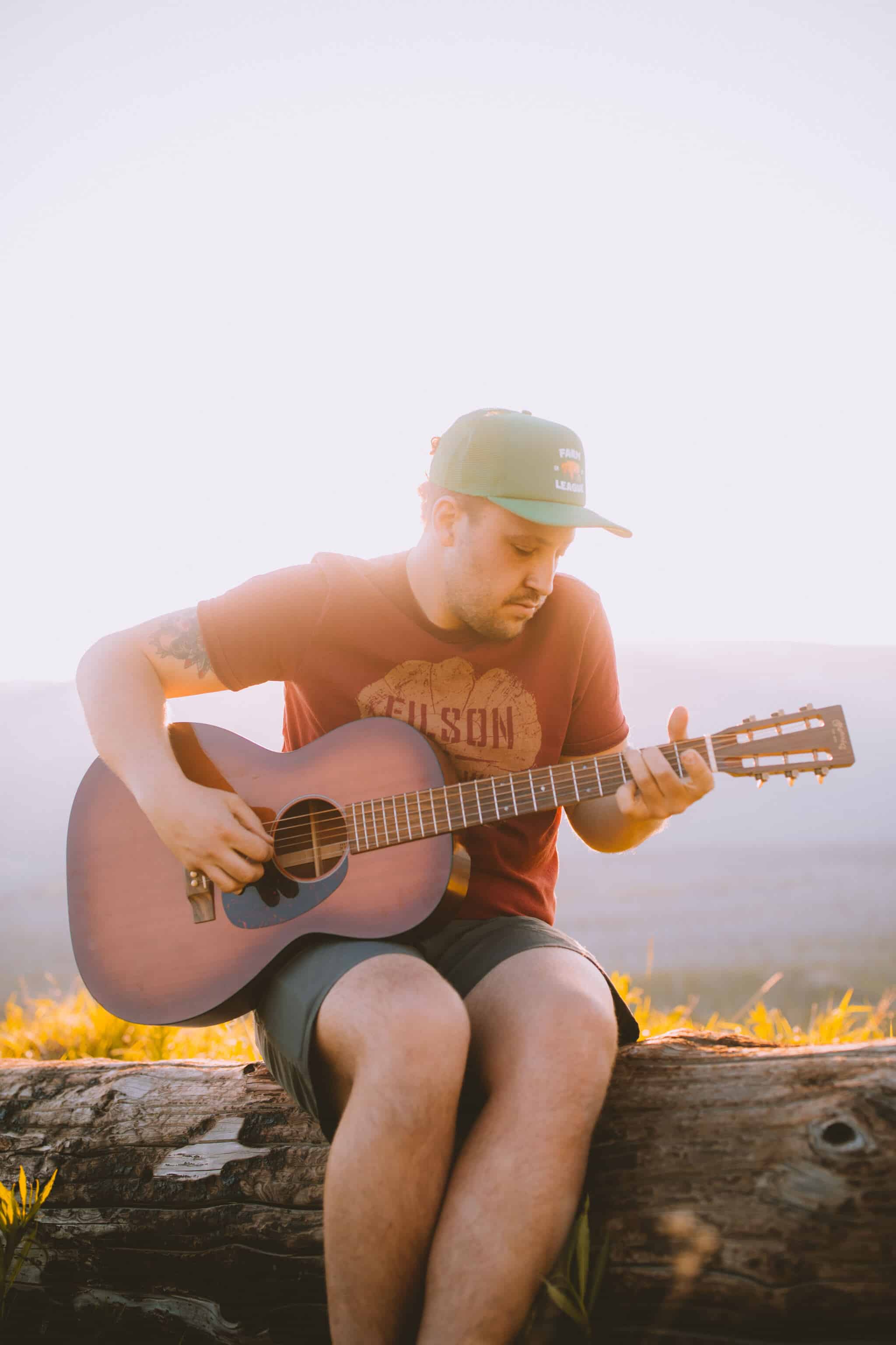 Forrest Playing Guitar - Travel Photography Tips
