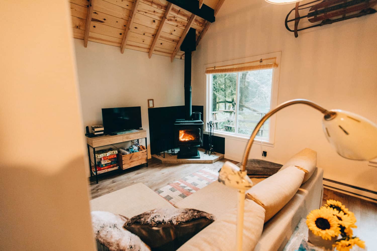 South Fork Cabin - Livingroom Interior - TheMandagies.com