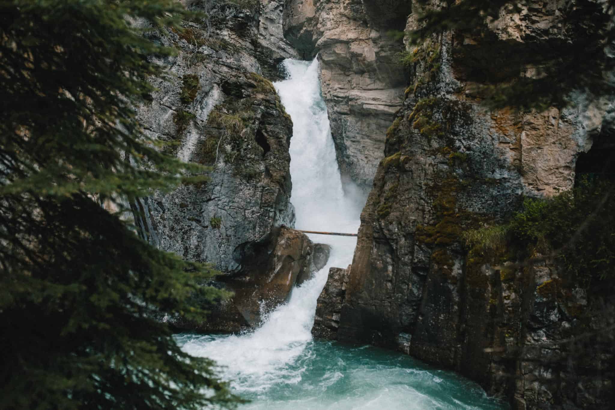 Johnston Canyon Waterfall, Banff Alberta Canada