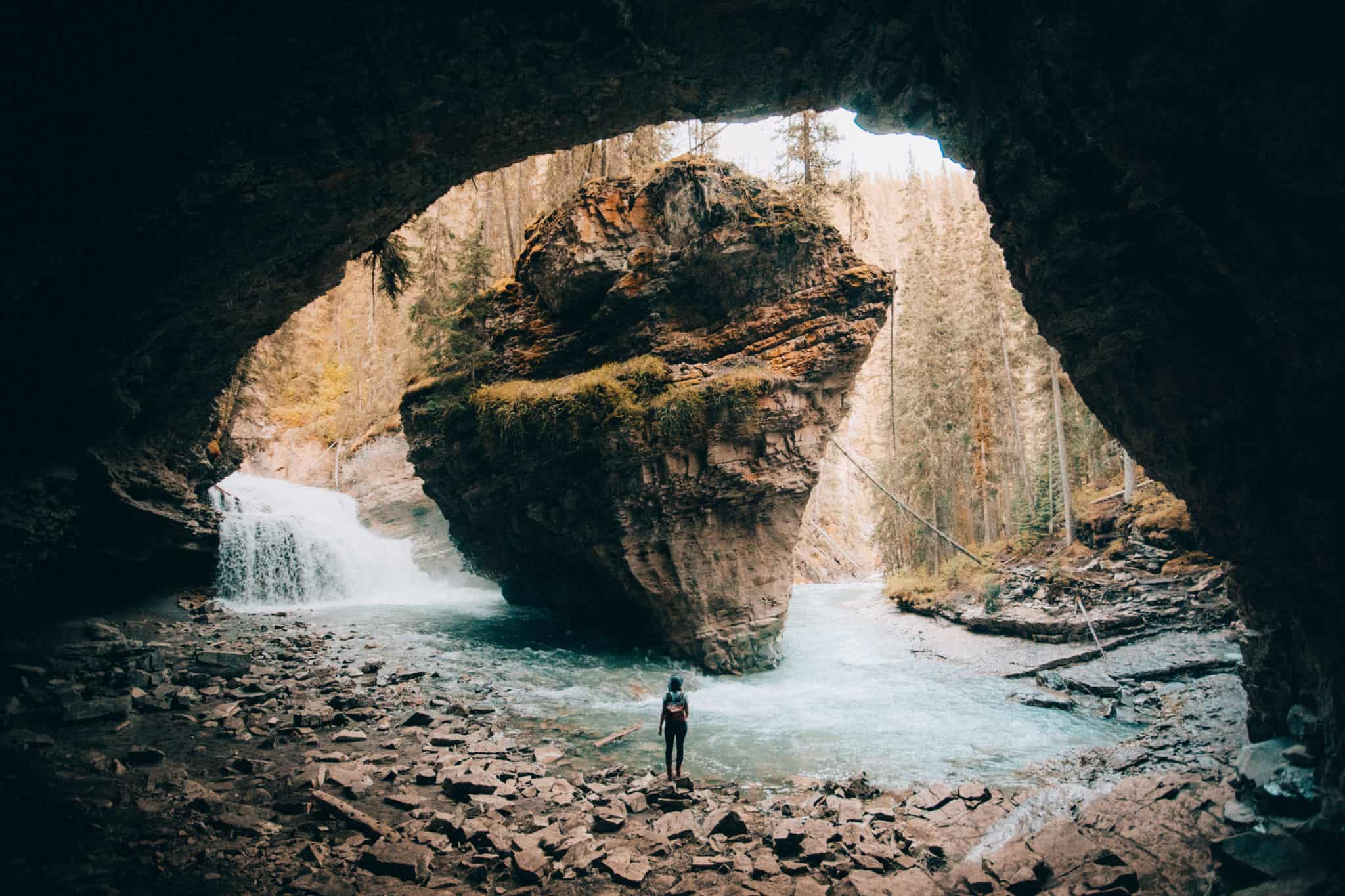 The Most Epic Photo Spots In Banff National Park - Johnston Cave