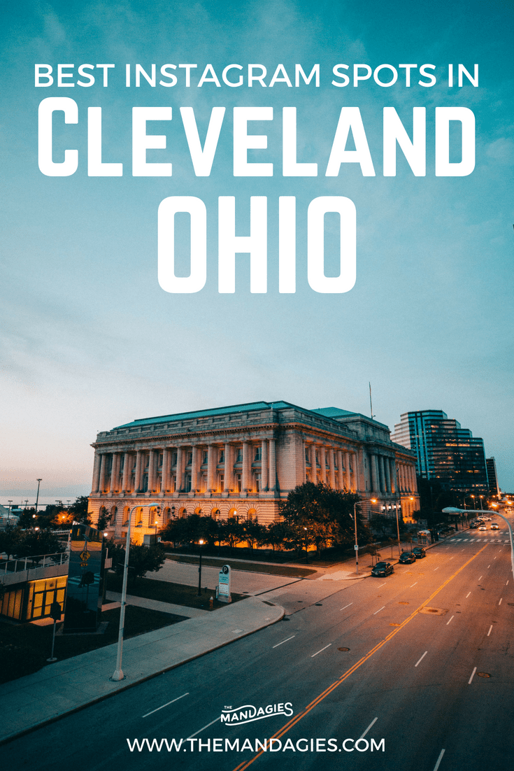 Capture the best photography spots in Cleveland with this complete list! We're sharing the top 20 best instagram spots in Cleveland, Ohio, where the best views are, and amazing photo ops in the city. #Ohio #Cleveland #instagram #photography #downtown #bestviews #travel #summer #rustbelt #photo #explore