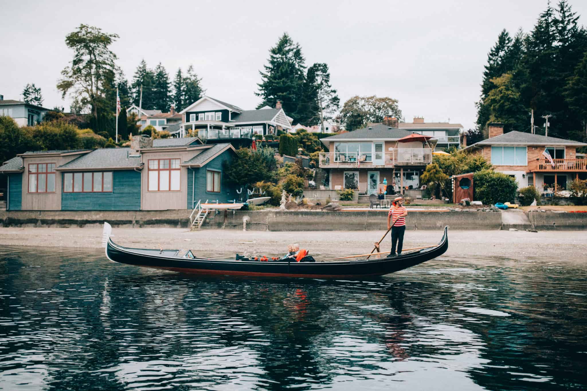 Gondola in Gig Harbor - TheMandagies.com