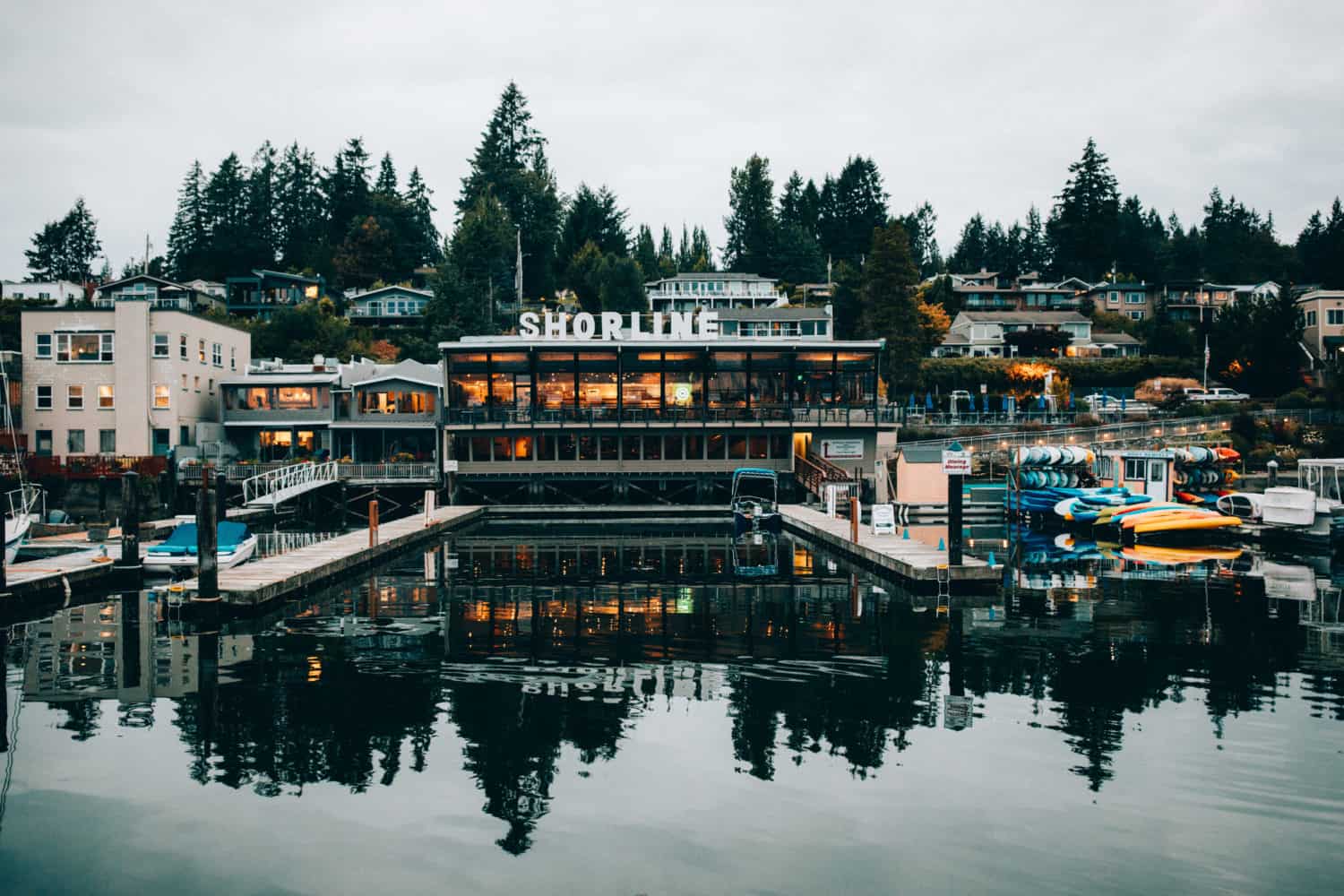 Gig Harbor, Washington Waterfront View - TheMandagies.com