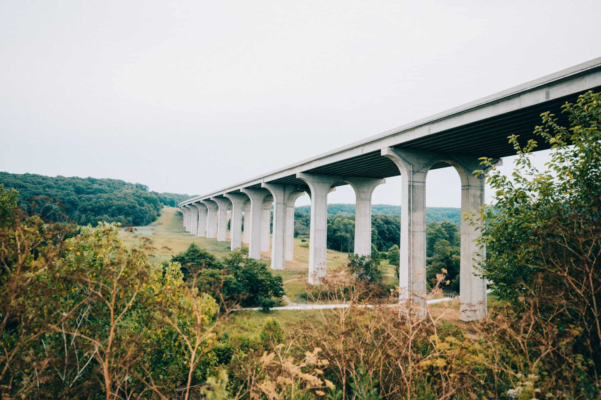 Freeway Through Cuyahoga Valley National Park - TheMandagies.com