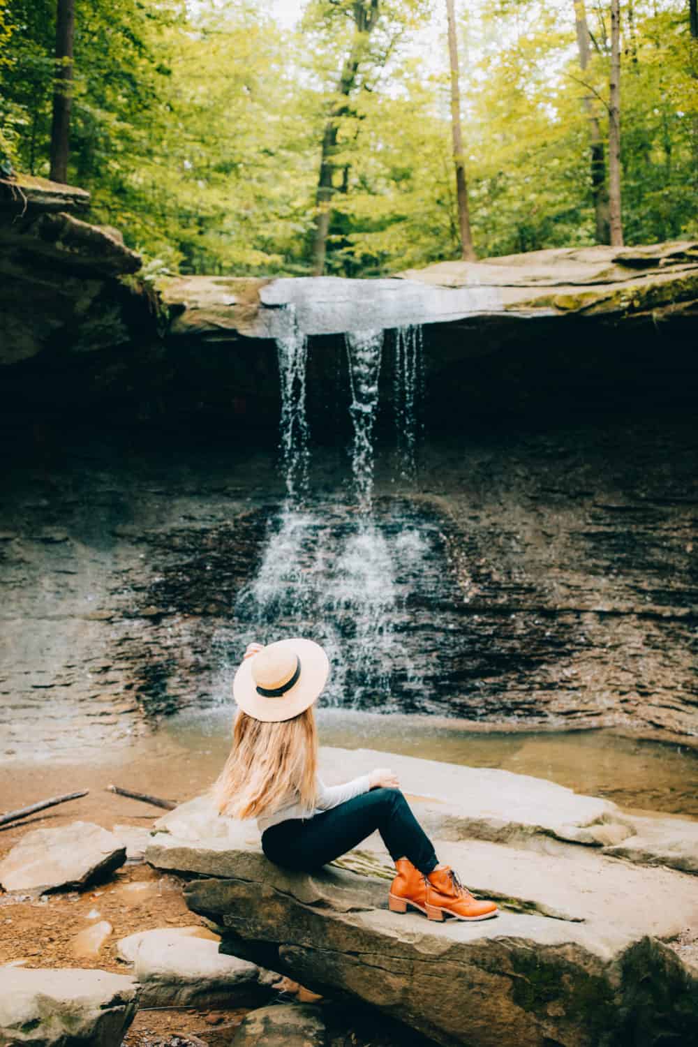 Blue Hen Falls - Cuyahoga Valley National Park - TheMandagies.com