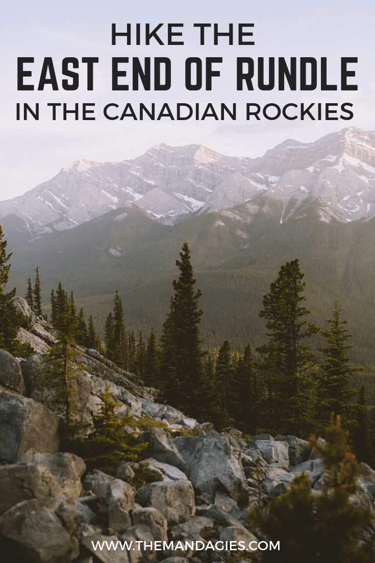 Get outside and experience this amazing Banff National Park trail. The East End of Rundle hike provides stunning views of the Bow Valley, Ha Ling Peak, Spray Lakes and more of the Canadian Rockies! Save this hike for later inspiratiion! #canada #PNW #PacificNorthwest #Banff #EEOR #hiking #Outdoors #eastendofrundle #landscape #Travel #mountains