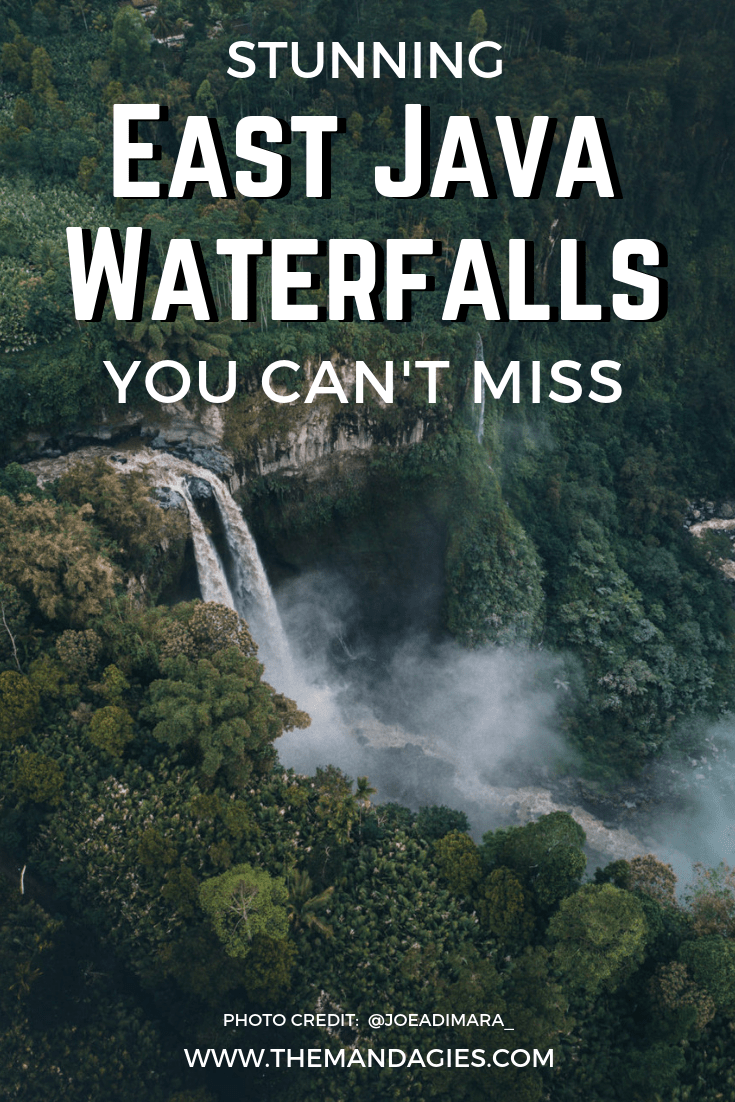 Ready to explore Indonesia? Check out these stunning East Java waterfalls for an epic adventure in the jungle! We're sharing maps, hiking tips, and so much more! #waterfalls #indonesia #eastjava #java #hiking #jungle #Outdoors #southeastasia #asia #Travel #photography